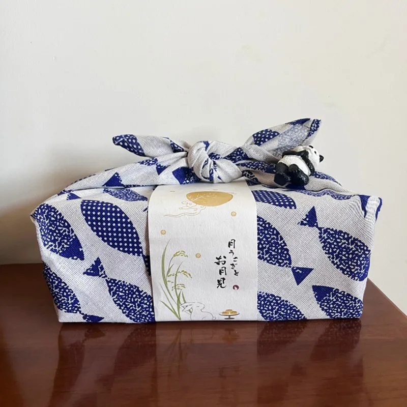 Furoshiki Wrap Cloth - クリエイティブハンドタオル 和風風呂敷 四角タオル ラップクロス 風呂敷 ホームハンカチタオル