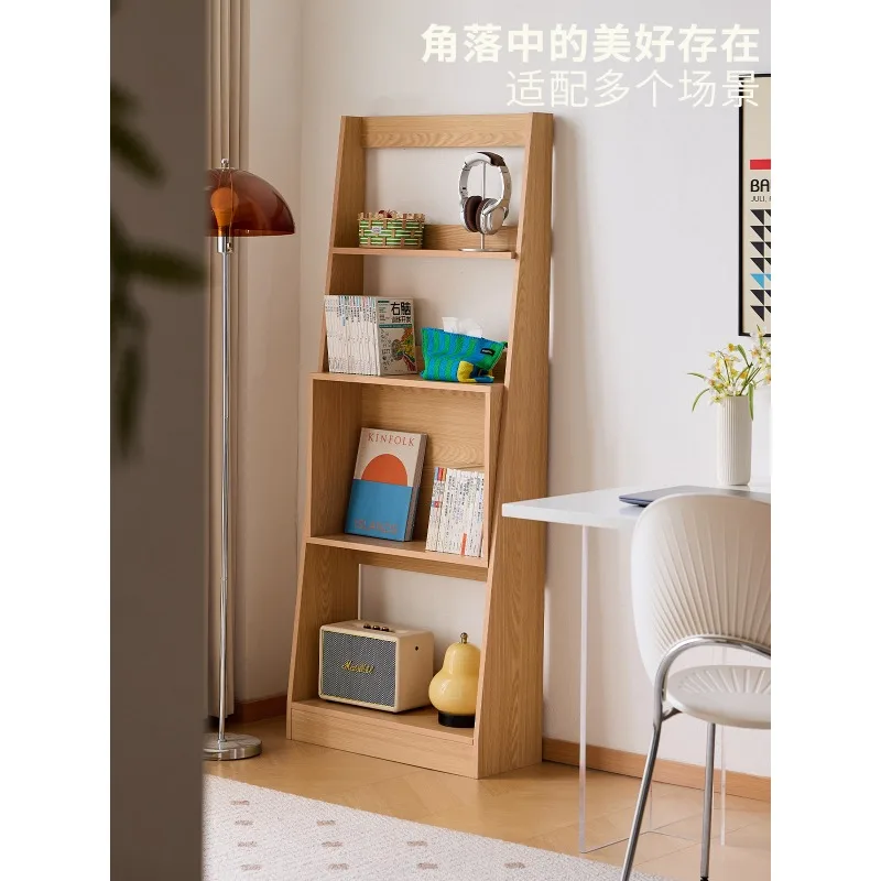 Japanese Living Lifestyle - レイジーライフ本棚 北欧和風小型本棚ディスプレイラック 子供絵本ラック リビングルームフロアラック 収納ラック