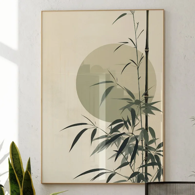 ジャパンディ ウォールアート ミニマル ボタニカル ミニマリ - Japanese Zen Lifestyle のレビューと価格