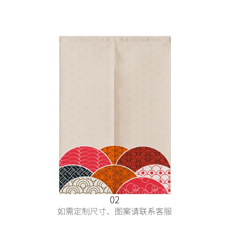 日本の浮世絵リネンドアカーテンパーティションのれん寝室キッチ - Noren Curtain Doorway のレビューと価格