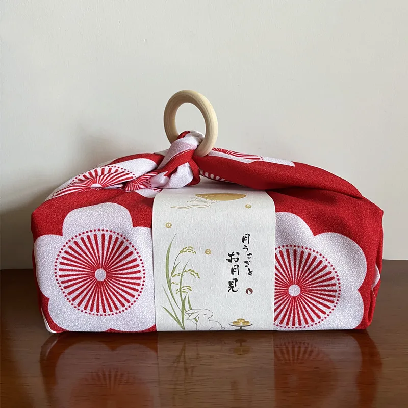 和風弁当箱,弁当包装布,ふろしきハンカチ,トラベルピクニック - Furoshiki Wrap Cloth のレビューと価格