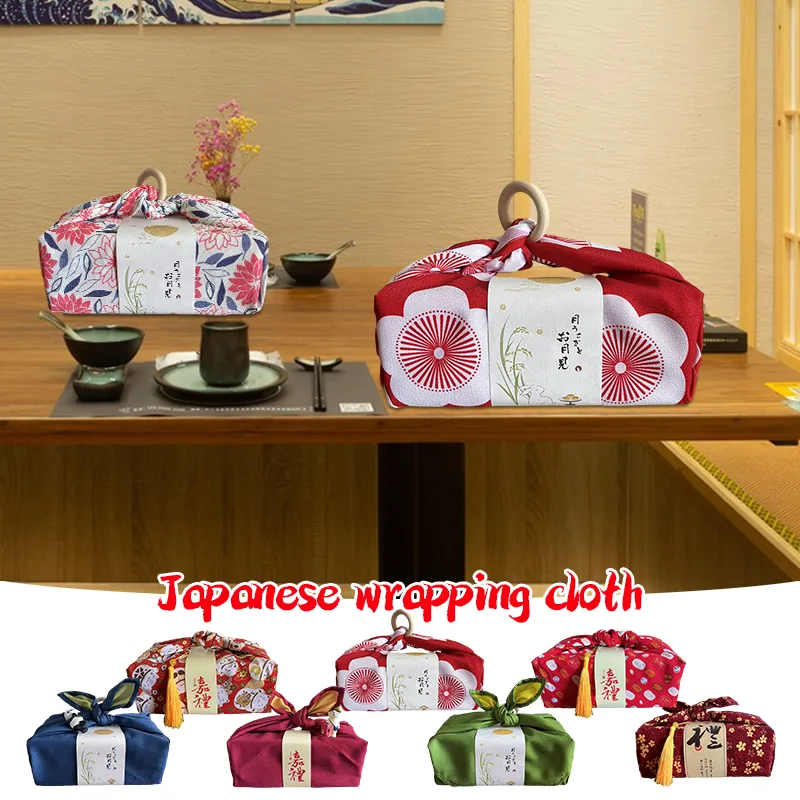 和風ラッピングクロス、タオル、ギフト包装、フトロシャキハンカ - Furoshiki Wrap Cloth のレビューと価格