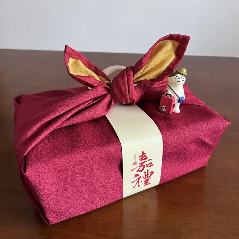 和風ラッピングクロス、タオル、ギフト包装、フトロシャキハンカ - Furoshiki Wrap Cloth のレビューと価格
