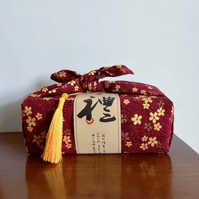和風ラッピングクロス、タオル、ギフト包装、フトロシャキハンカ - Furoshiki Wrap Cloth のレビューと価格