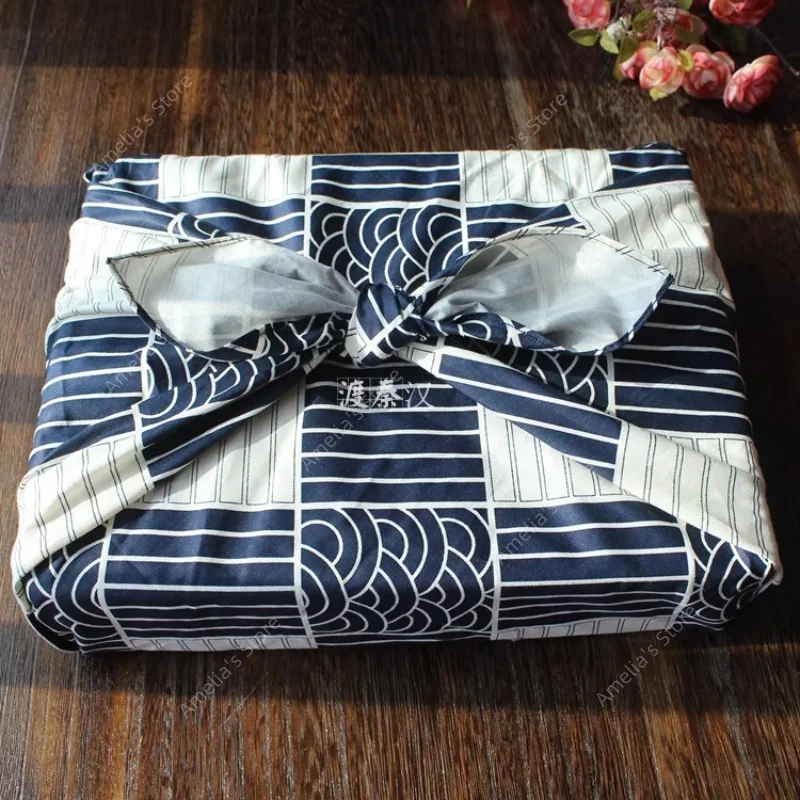 和風ふろしき包装布多目的綿正方形生地弁当箱ランチラップギフト - Furoshiki Wrap Cloth のレビューと価格