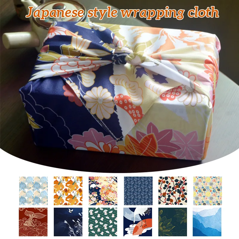 日本の風呂敷布 70X70Cm 弁当箱ラップ ランチ包装 ス - Furoshiki Wrap Cloth のレビューと価格