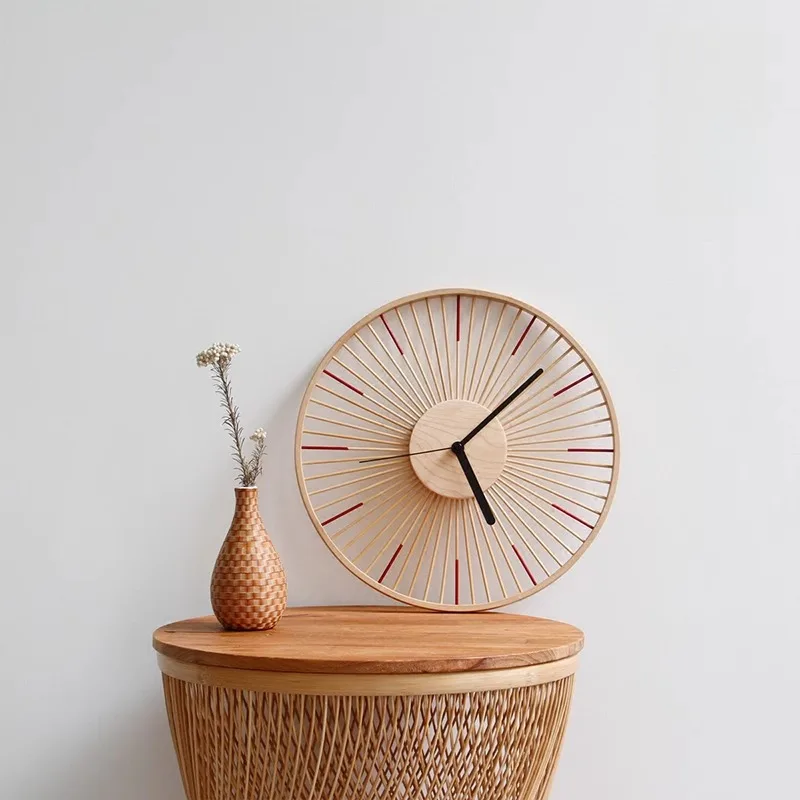 日本のシンプルな壁時計高品質美的インテリアデザインクリエイテ - Japanese Living Lifestyle のレビューと価格