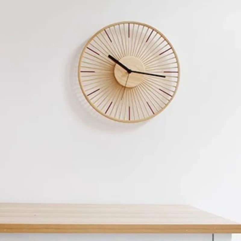 日本のシンプルな壁時計高品質美的インテリアデザインクリエイテ - Japanese Living Lifestyle のレビューと価格
